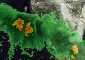 tormenta tijuana radar