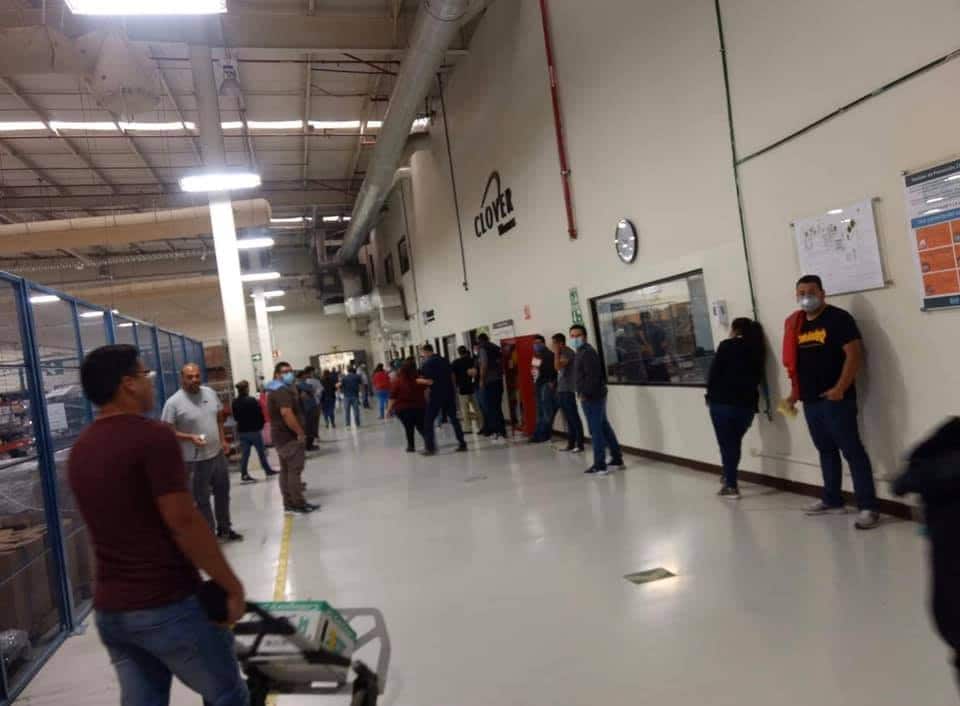 Maquilas encierran a trabajadores que paran por Covid-19