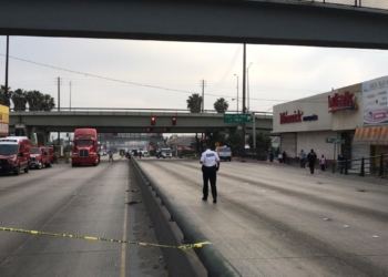 Varias vialidades cerradas tras accidente en Crucero 5 y 10