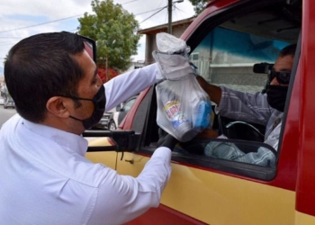 Diputado apoya a choferes ante coronavirus