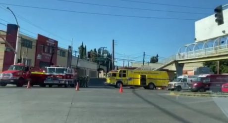 Fuga de amoníaco en Tijuana