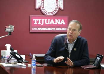 González supervisa reencarpetado del Agua Caliente en videoconferencia