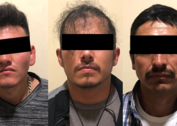 Tras cateo detienen a 3 y decomisan 'cristal'