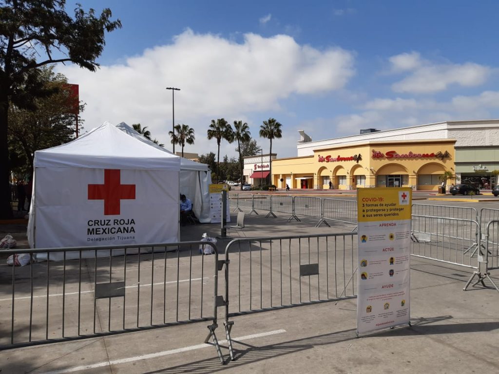 Cierran filtro sanitario de Cruz Roja por falta de personal