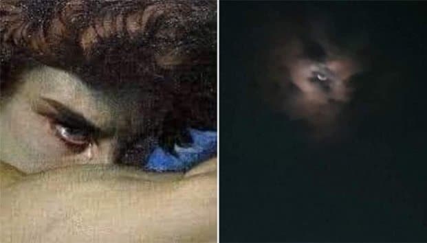 Las fotos de la luna que aterrorizaron en redes