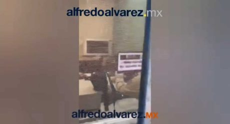 MP de Tijuana viendo pornografía sin atender a afectados