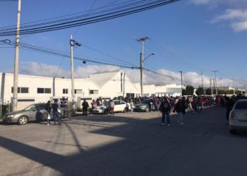 Manifestación en plantronics