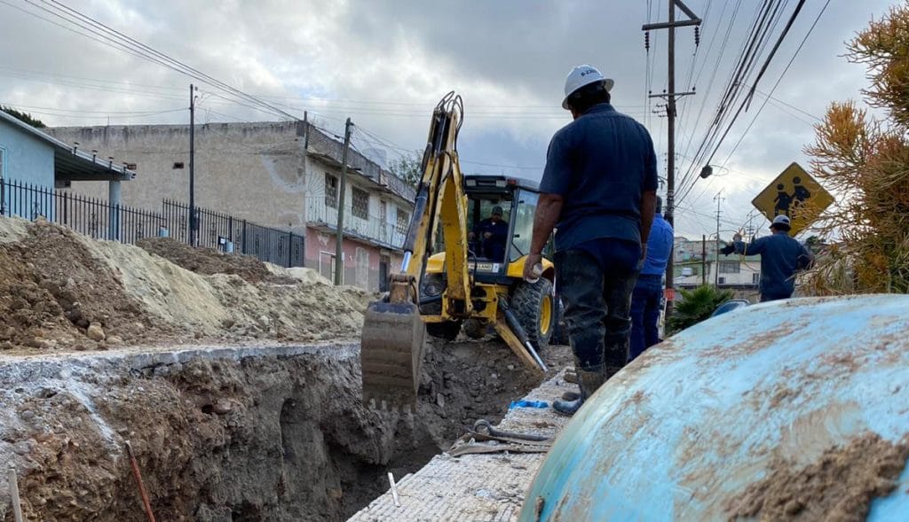 Concluye Cespt reposición de tubería en colonia Juárez