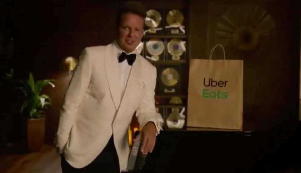 VIDEO: Luis Miguel 'vende' Uber Eats