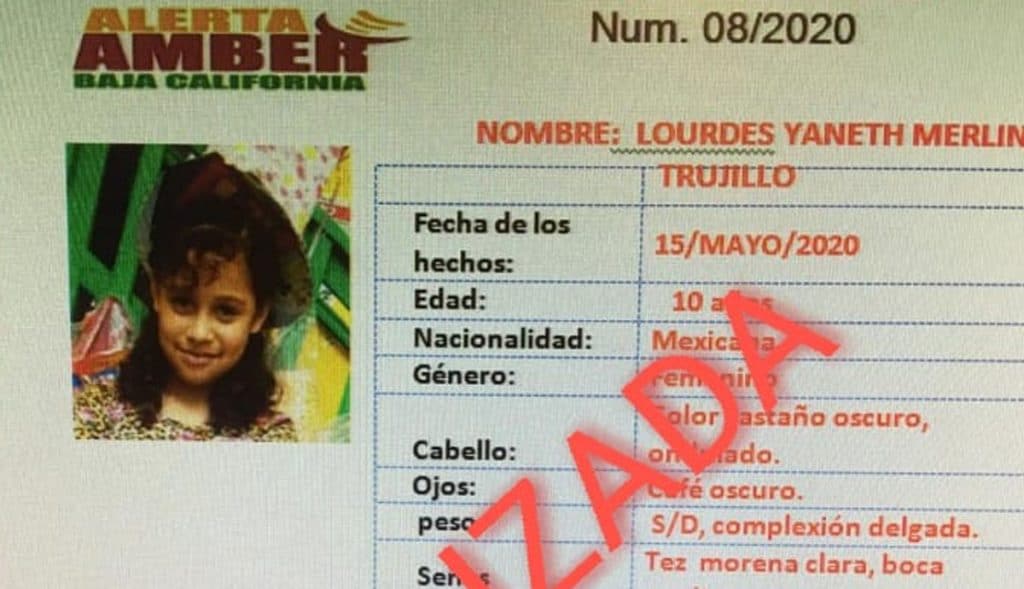 Localizan a Lourdes Yaneth Merlín Trujillo; desactivan Alerta Amber