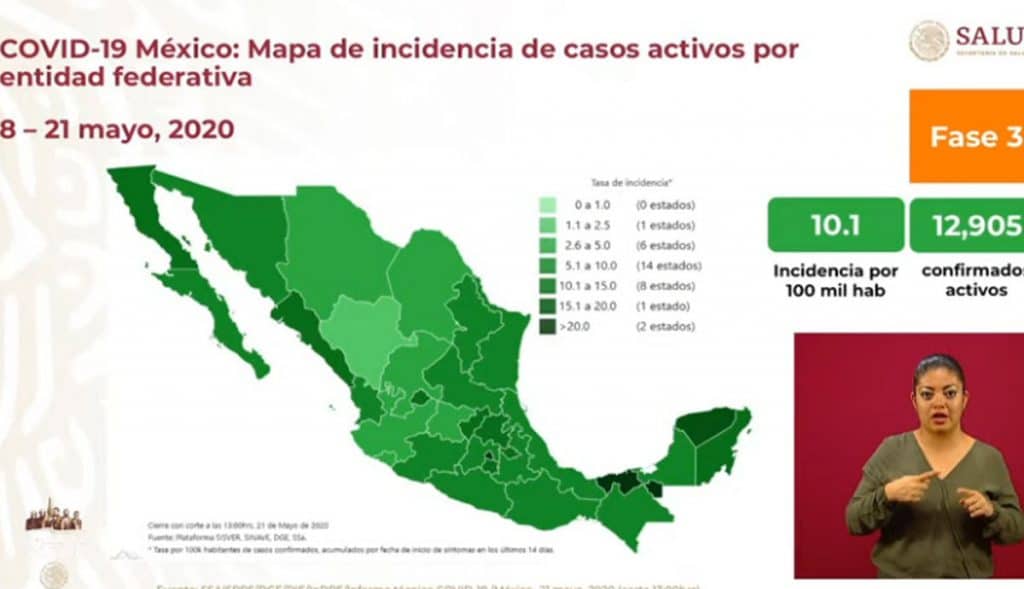 México sigue con elevada cifra de muertos por Covid-19 en horas