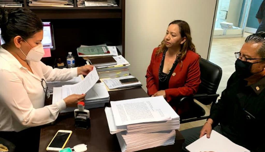 Presentan denuncias por desvío de recursos de exfuncionarios de GobEdo