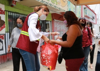 Presidenta apoya a mujeres en situación vulnerable de Zona Centro