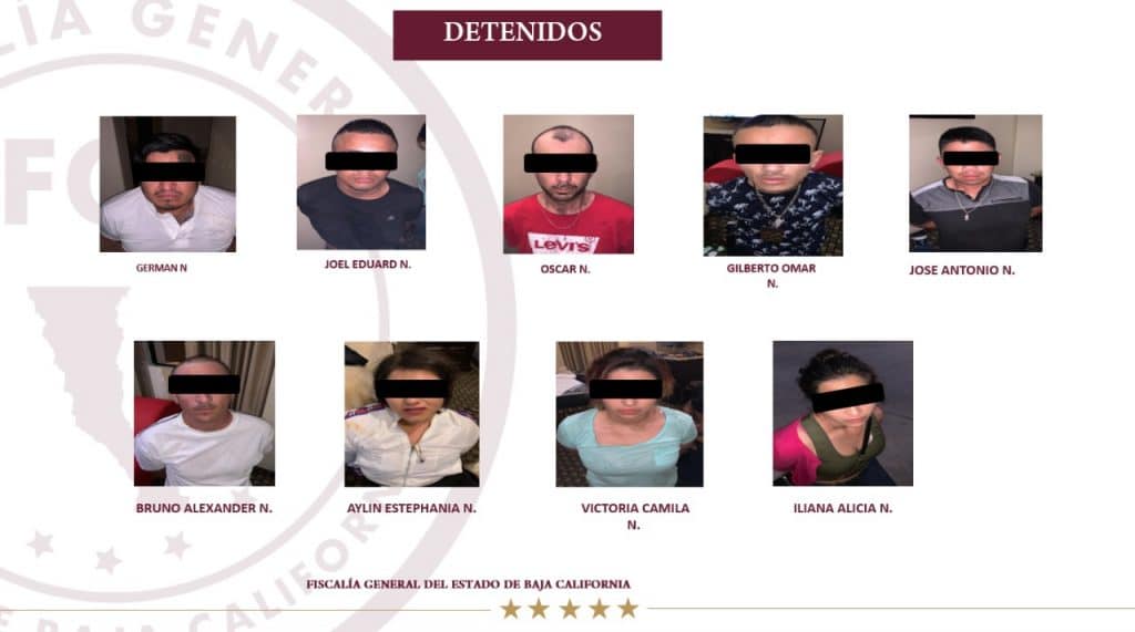 11 individuos conformaban banda binacional de secuestradores