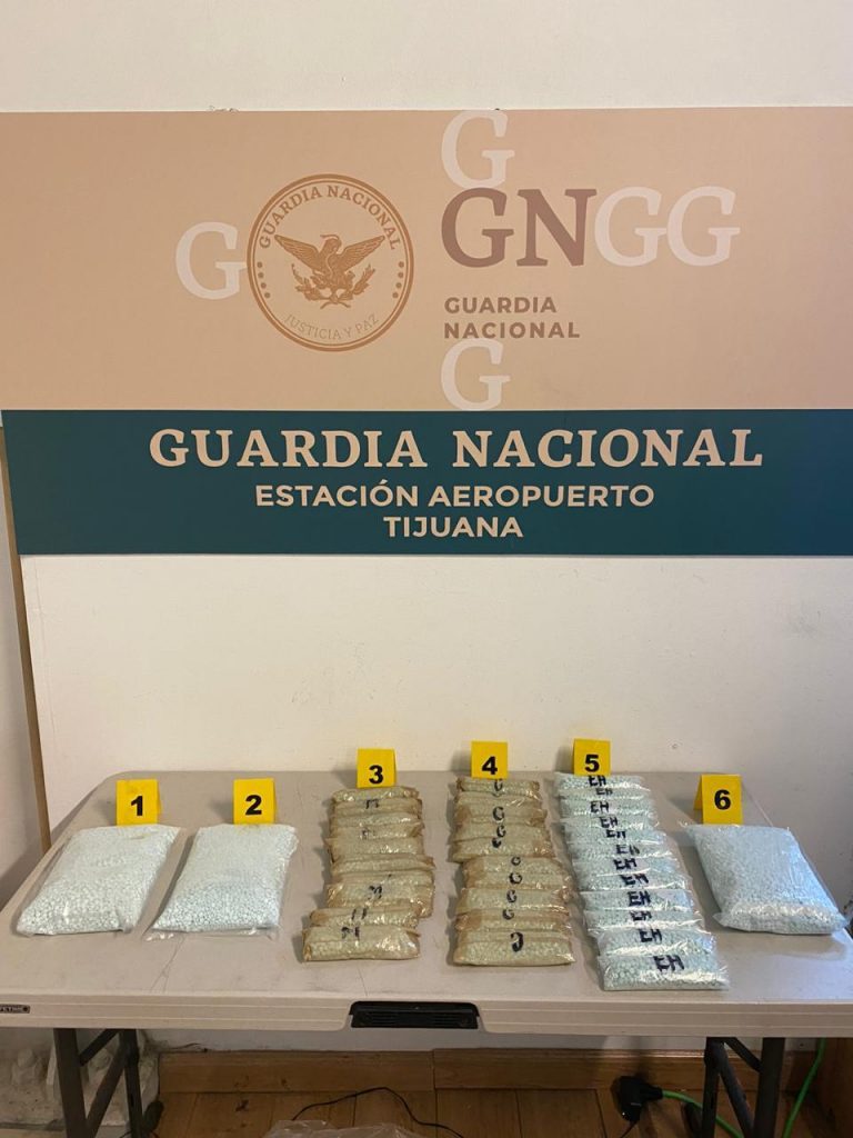 Viajaron de Culiacán a Tijuana con varios kilos de fentanilo