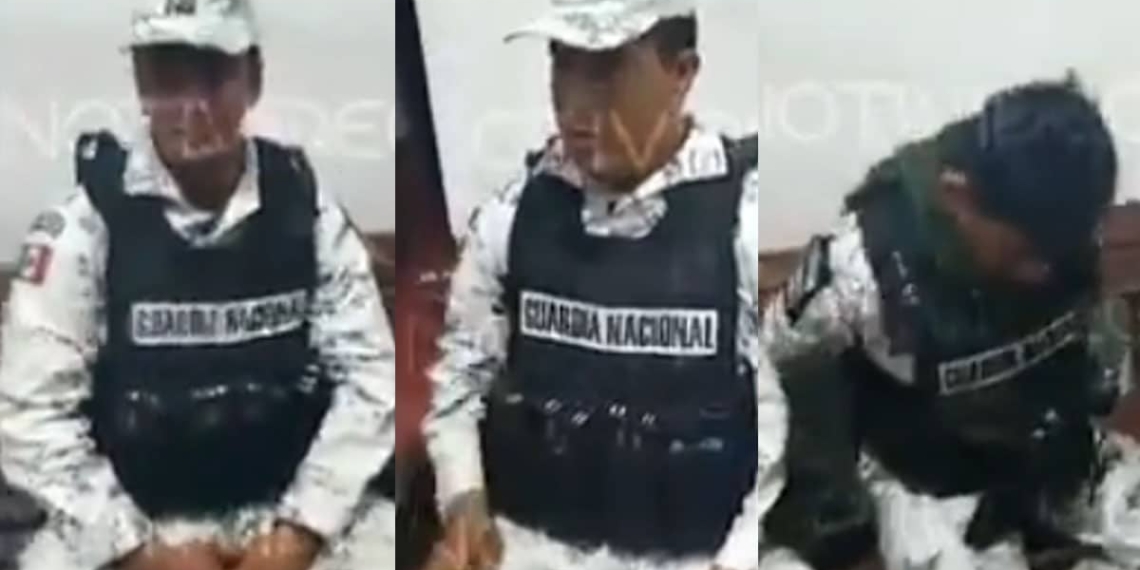 VIDEO: Detienen a elementos de Guardia Nacional en estado de ebriedad