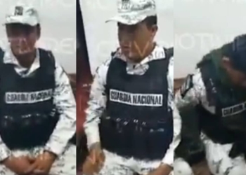 VIDEO: Detienen a elementos de Guardia Nacional en estado de ebriedad