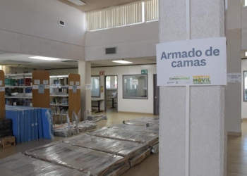 Casi listo el Hospital Móvil Universitario para emergencia de Covid-19