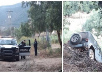 En persecución, policías abaten a ladrón de autos