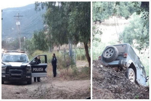 En persecución, policías abaten a ladrón de autos