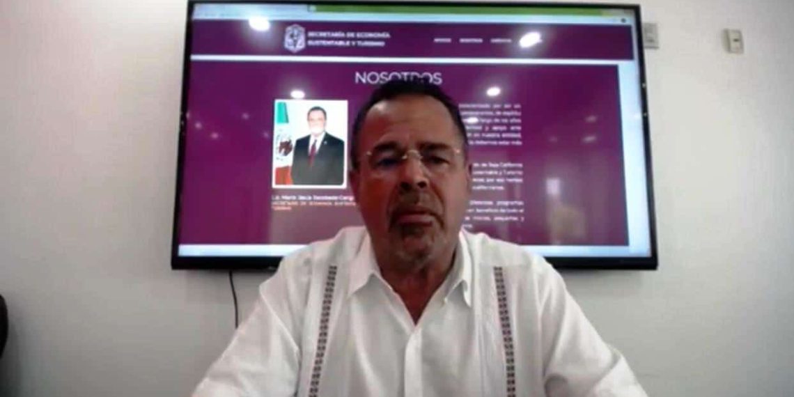 Mario Escobedo destaca plan para reactivación económica de BC