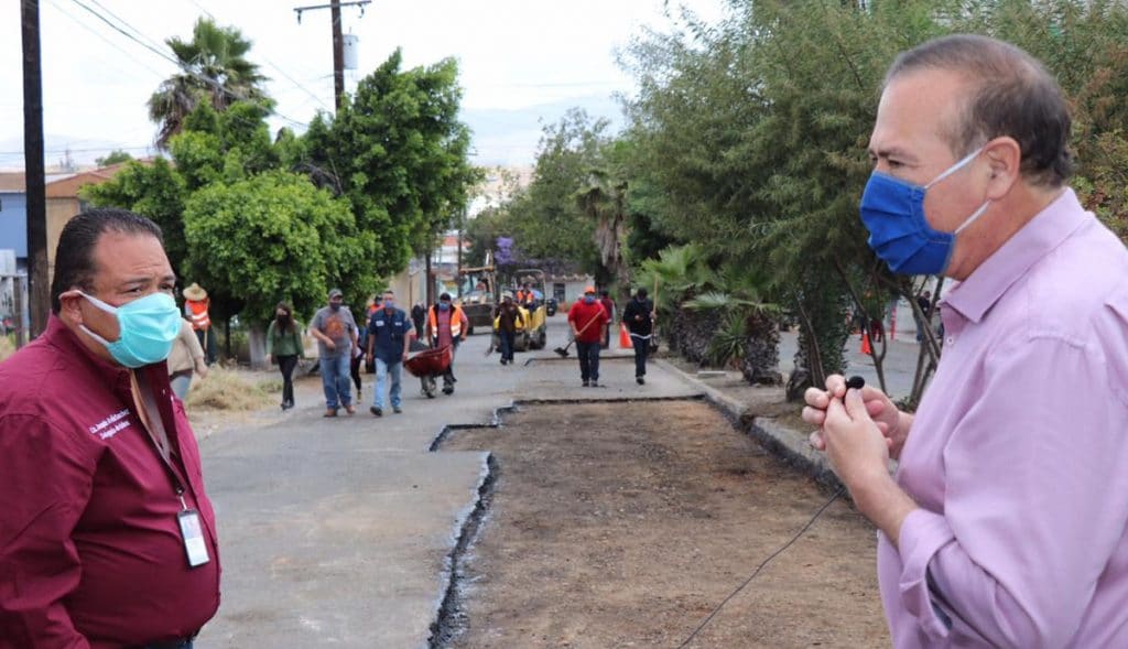 Bacheo en Huertas beneficiará a más de 20 mil residentes de La Mesa