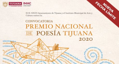 IMAC amplía fecha para participar en Premio Nacional de Poesía Tijuana