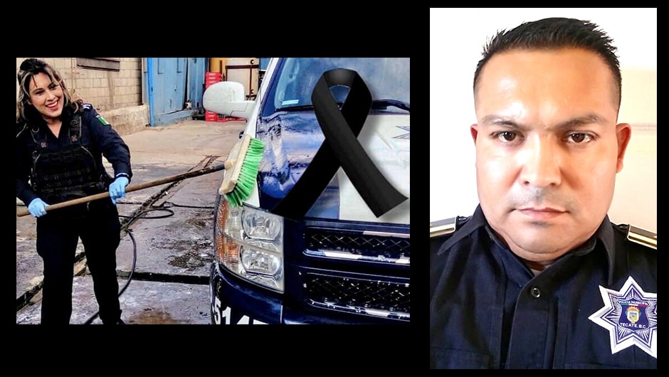 Ellos eran los policías asesinados en Tecate