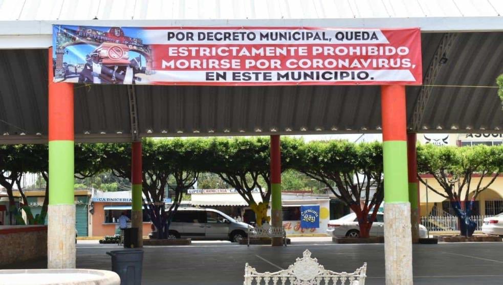 Este municipio de México prohibió morir por Covid-19