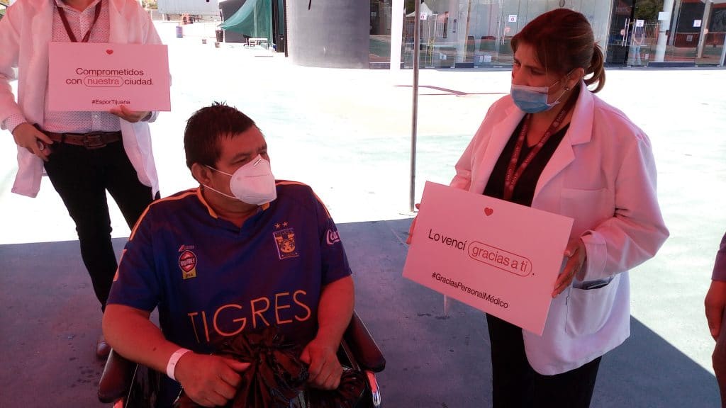 Dan de alta a los primeros 4 pacientes del Hospital Auxiliar Zonkeys de Tijuana