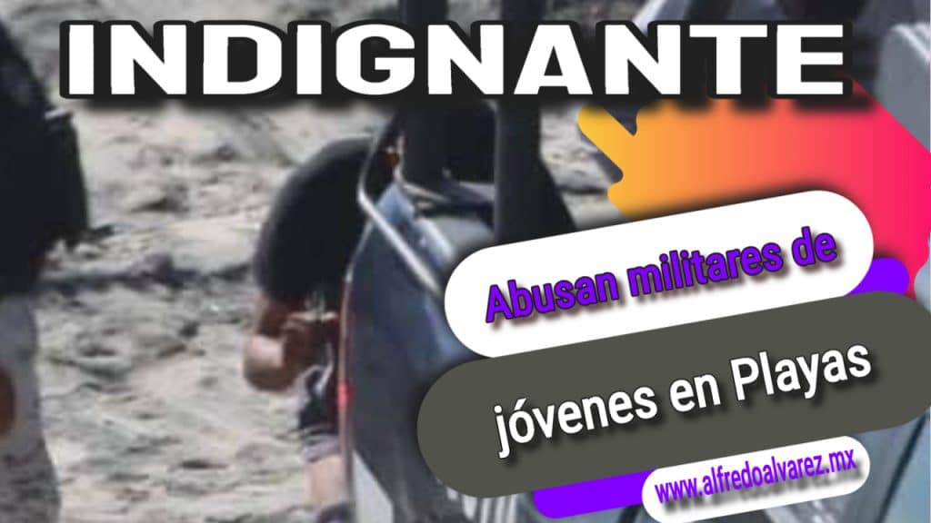 federales abusan de jovenes en la playa