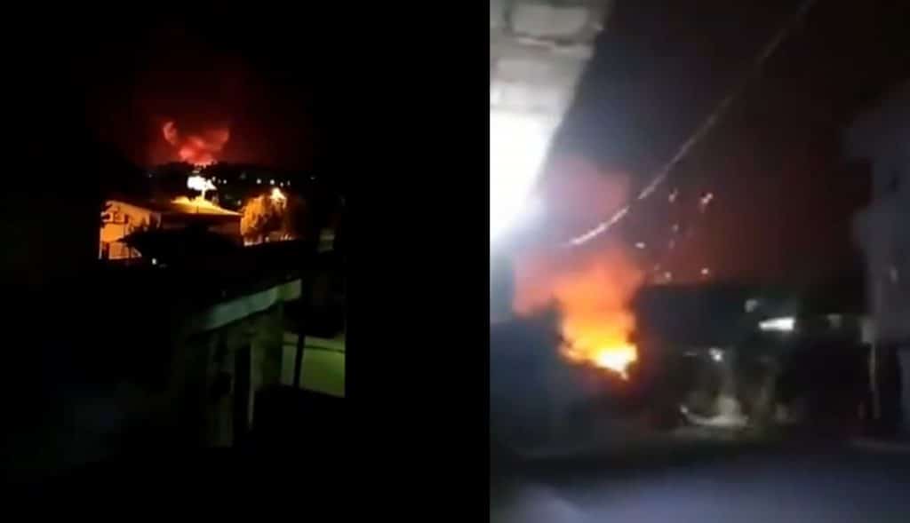 Explosiones-en-Siria-aviones israelíes atacaran bases militares