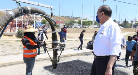 Más de 19 mil tijuanenses beneficiados con bacheo en Villas del Prado I