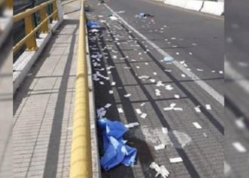 desechos-medicos-en-la-carretera