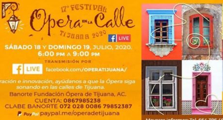 Realizarán festival 'Ópera en la calle'