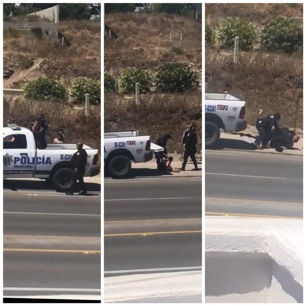 graban-abuso-de-policias-de-rosarito-contra-un-hombre-y-su-esposa