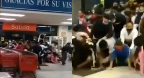 VIDEO: Al estilo 'Black Friday' y sin sana distancia abarrotan Soriana