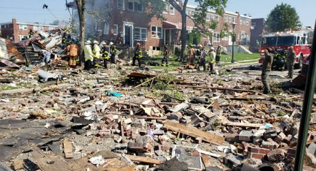 Fuerte explosión en Baltimore