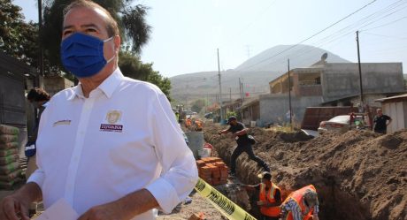 Más de 4 mil beneficiados con obra de drenaje sanitario en Los Girasoles
