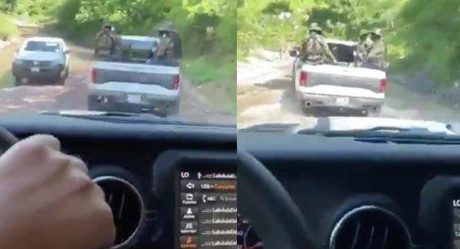 VIDEO: Supuestos sicarios de 'El Chapito' Guzmán patrullan la sierra