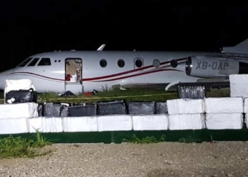 Aseguran-avioneta-con-cocaína-valuada-en-millones