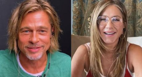 VIDEO: El saludo entre Aniston y Pitt que se viralizó