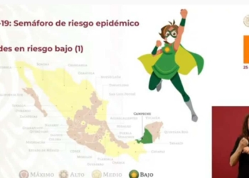 México-ya-tiene-un-estado-en-verde-en-Semáforo epidemiológico