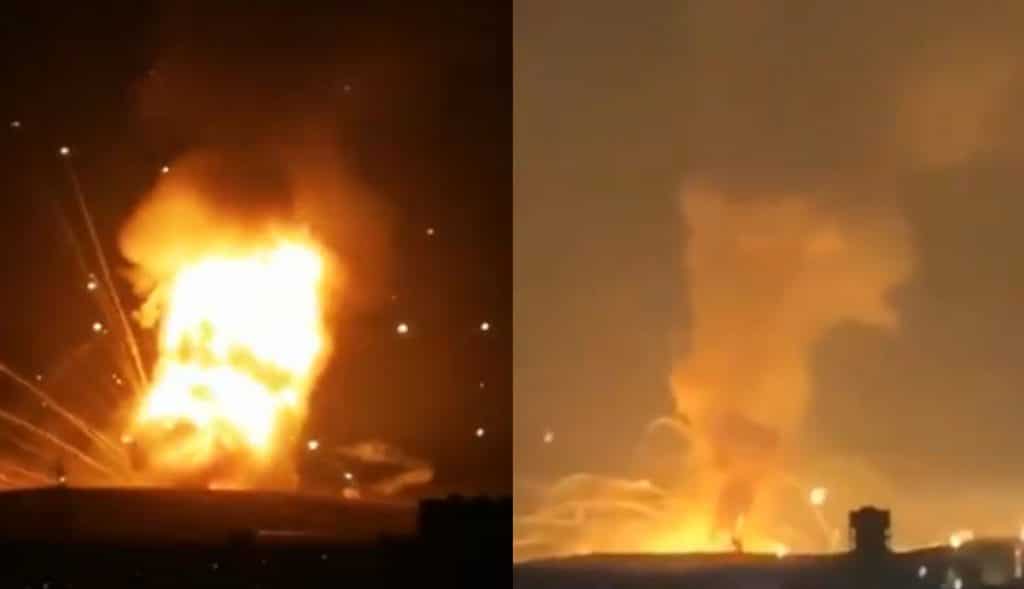 VIDEO-Potente-explosión-en-depósito-de-bombas-en-base-militar