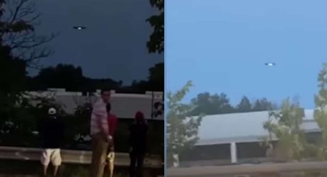 VIDEO: Captan supuesto 'OVNI' y se aterrorizan