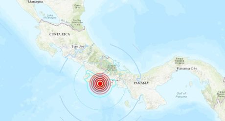 Fuerte sismo remece la frontera entre Panamá y Costa Rica