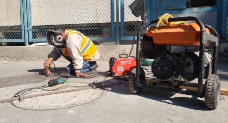 Sellan registro tras robo de cableado que dejó sin luz al HGT