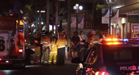 Colapsa techo de hotel y deja dos personas lesionadas