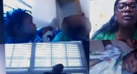 VIDEO: Su hijo toma clases en línea y entra a habitación desnuda