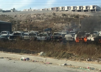 Incendio-afecta-patrullas-de-Policía-Municipal